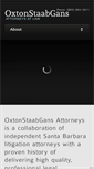 Mobile Screenshot of oxtonstaabgans.com